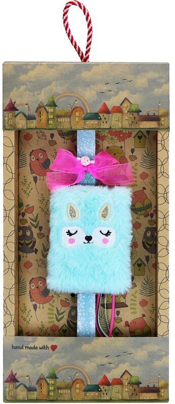 Synchronia Λαμπάδα Μπλοκ Λούτρινο Αλεπού (LA25004E)