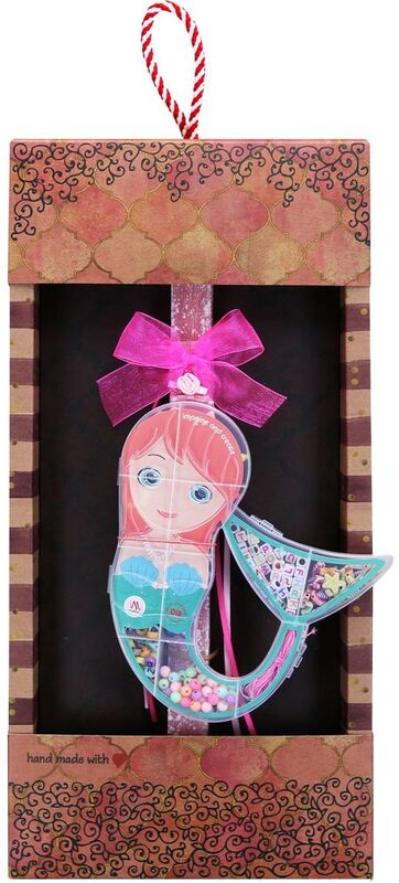 Synchronia Λαμπάδα Σετ Κοσμημάτων Γοργόνα (LA25008C)