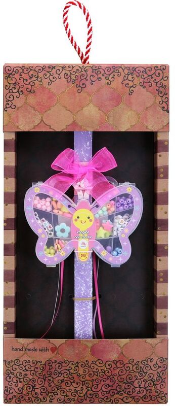 Synchronia Λαμπάδα Σετ Κοσμημάτων Πεταλούδα (LA25008D)