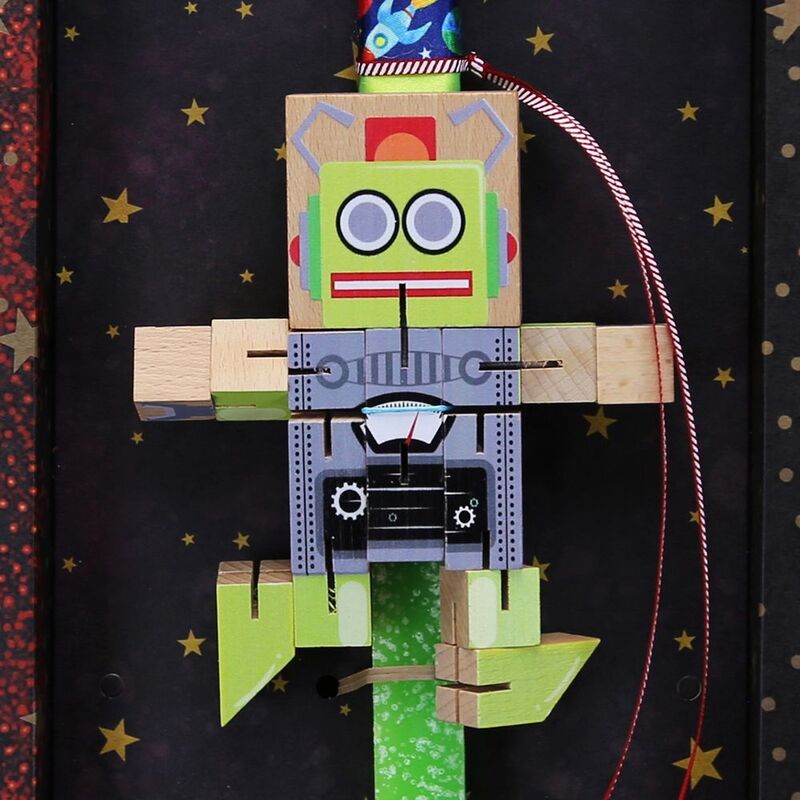 Λαμπάδα Ρομπότ Τρανσφόρμερ Πράσινο (LA25016C) φωτογραφία