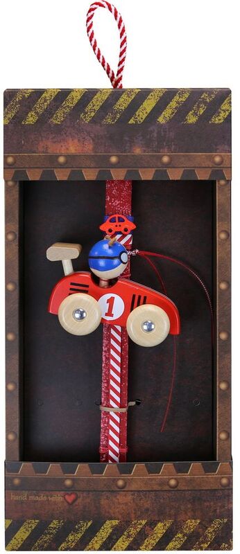 Λαμπάδα Αγωνιστικό Με Οδηγό Κόκκινο (LA25018A)