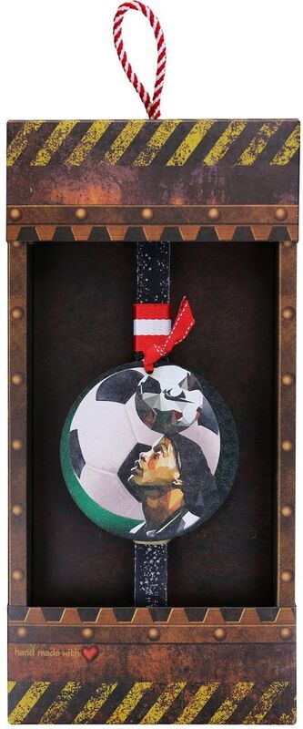 Λαμπάδα Μπάλα Ποδοσφαίρου Γκρι (LA23040C)