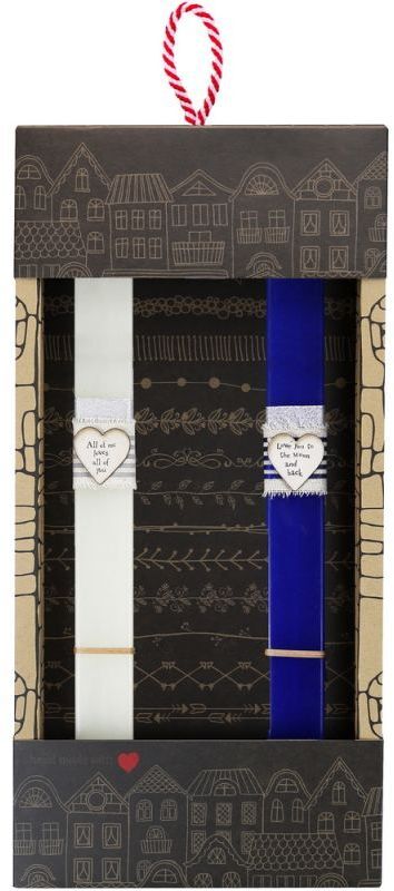 Λαμπάδα Καρδιές Ζευγάρι (LA25036AC)