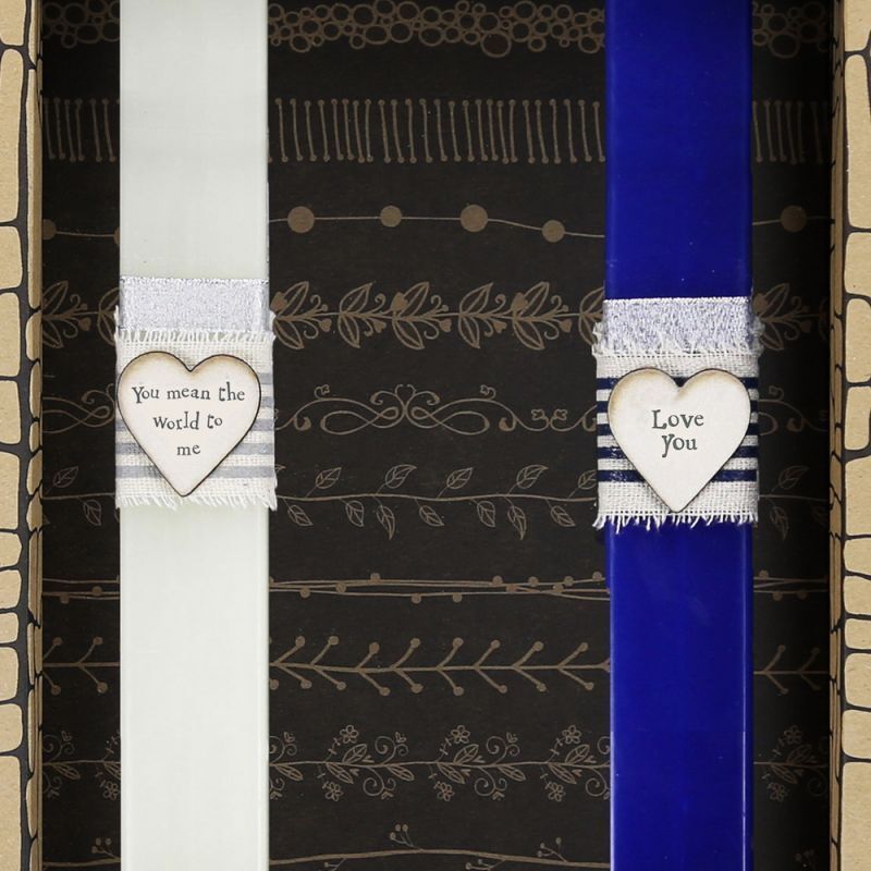 Λαμπάδα Καρδιές Ζευγάρι (LA25036AC) φωτογραφία