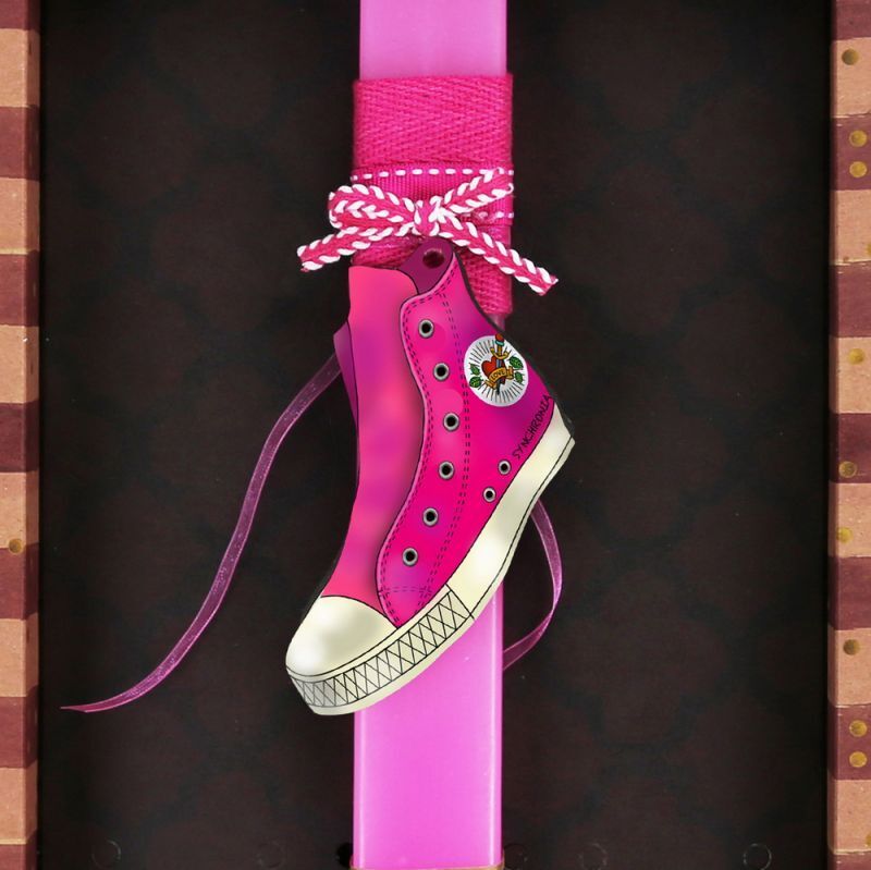 Λαμπάδα All Star Ροζ (LA25036H) φωτογραφία