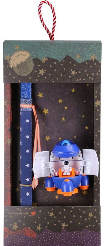 Λαμπάδα Rocket Space Zero Orange (LA26022A)