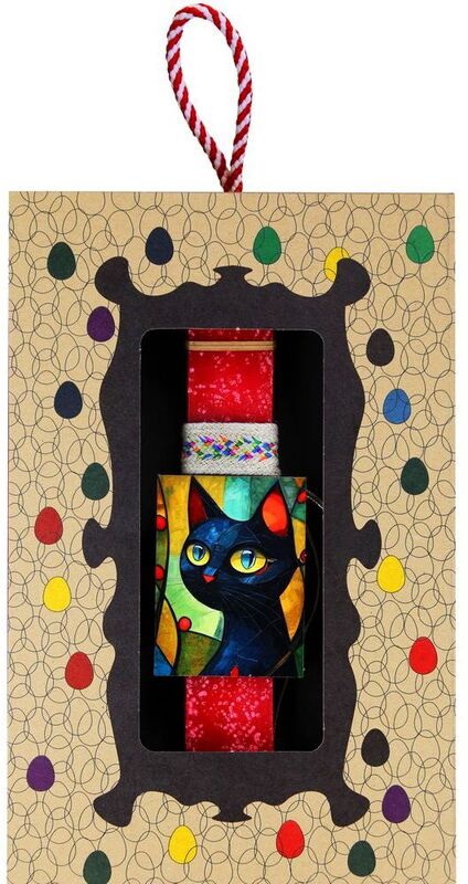 Λαμπάδα Μαγνητάκι Pet Γάτα Πρόσωπο (LA26031C)