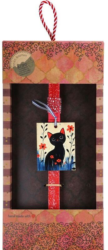 Λαμπάδα Καδράκι Pet Γάτα (LA26032B)