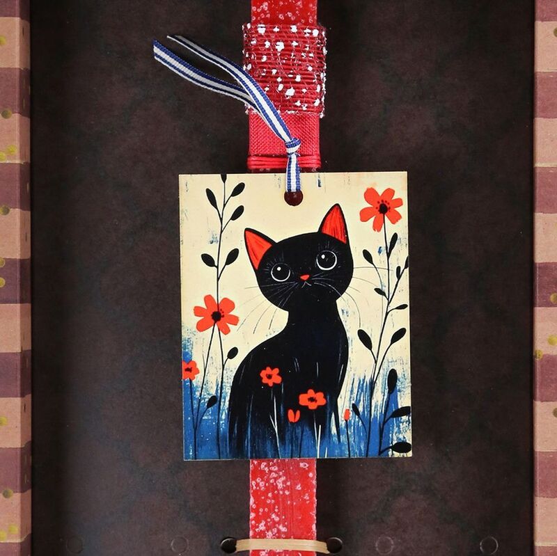 Λαμπάδα Καδράκι Pet Γάτα (LA26032B) φωτογραφία