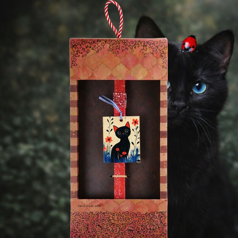 Λαμπάδα Καδράκι Pet Γάτα (LA26032B) φωτογραφία