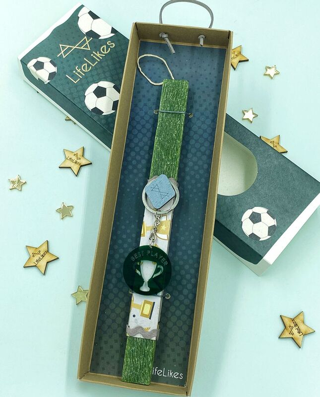 Λαμπάδα Ποδοσφαιρικό Πράσινο Σε Κουτί (0796.000.3498)