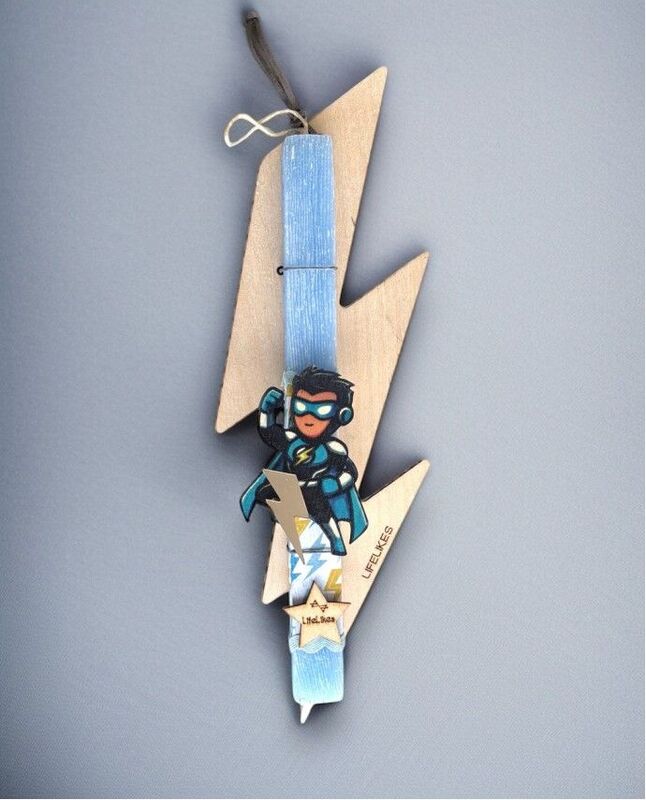 Λαμπάδα Lifelikes Ήρωας Αστραπή (04.21.00.000.6470)