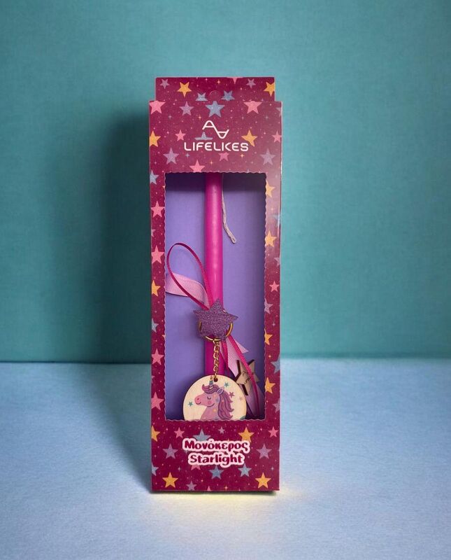 Λαμπάδα Lifelikes ΜΜ Μονόκερος Starlight (04.21.00.000.7187)