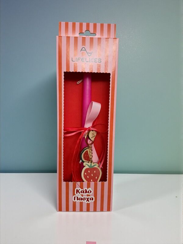 Λαμπάδα Lifelikes ΜΜ Φράουλες (04.21.00.000.7224)
