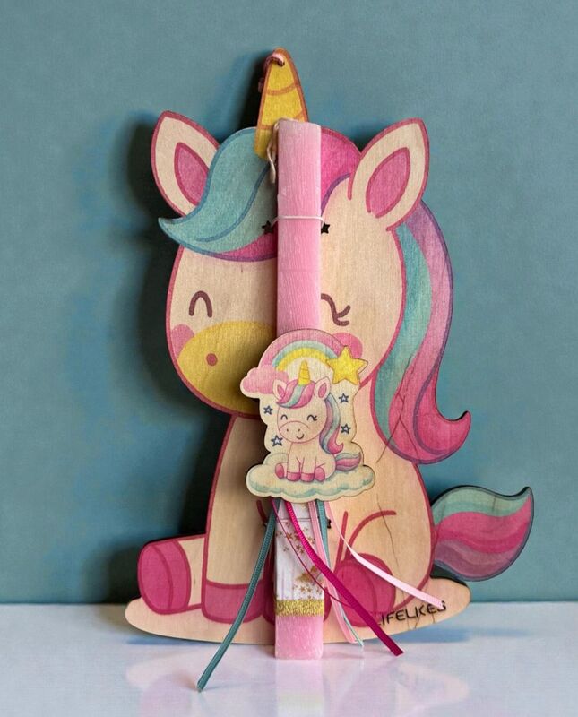 Λαμπάδα Lifelikes Baby Unicorn Κάδρο (04.21.00.000.7232)