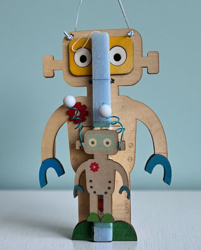 Λαμπάδα Lifelikes Ρομπότ Πολύχρωμο (04.21.00.000.7244)