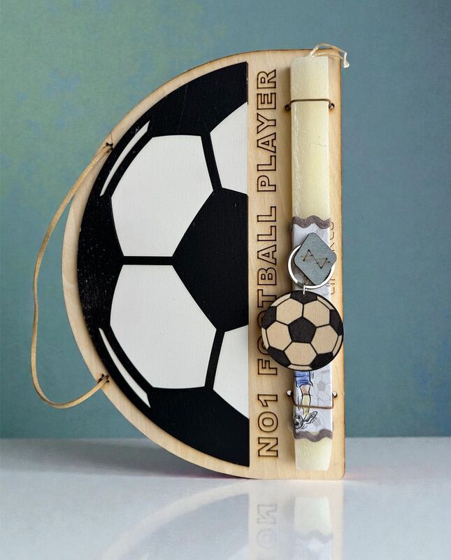 Λαμπάδα Lifelikes No1 Football Player (04.21.00.000.7248)