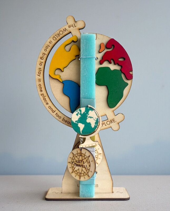 Λαμπάδα Lifelikes Υδρόγειος (04.21.00.000.7253)