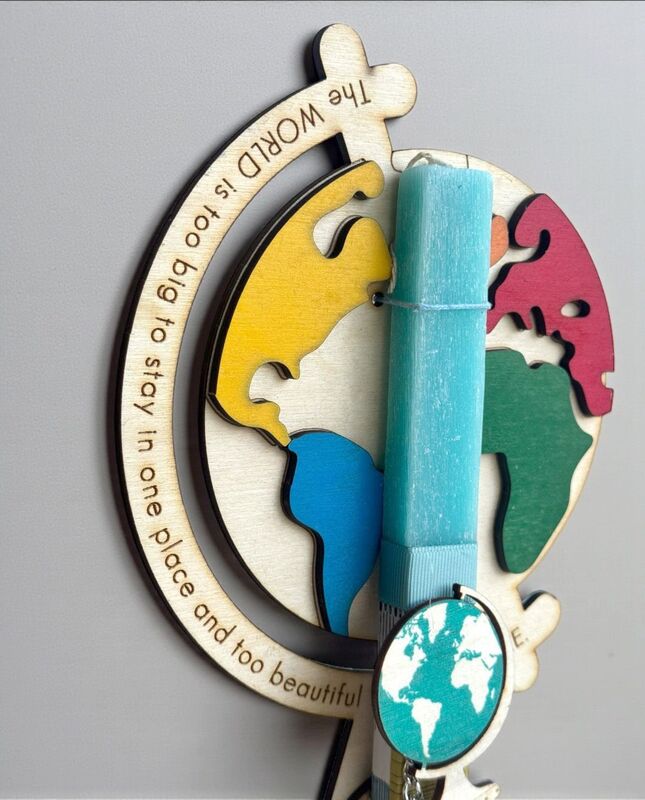 Λαμπάδα Lifelikes Υδρόγειος (04.21.00.000.7253) φωτογραφία