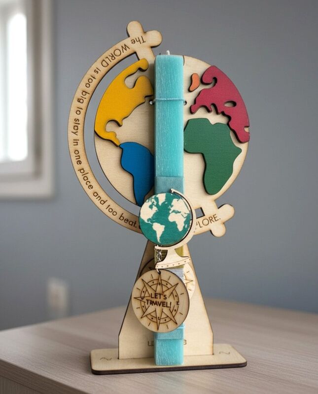 Λαμπάδα Lifelikes Υδρόγειος (04.21.00.000.7253) φωτογραφία