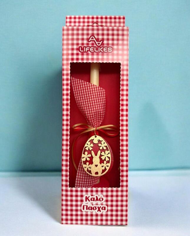Λαμπάδα Lifelikes ΜΜ Καλό Πάσχα (04.21.00.000.7293)