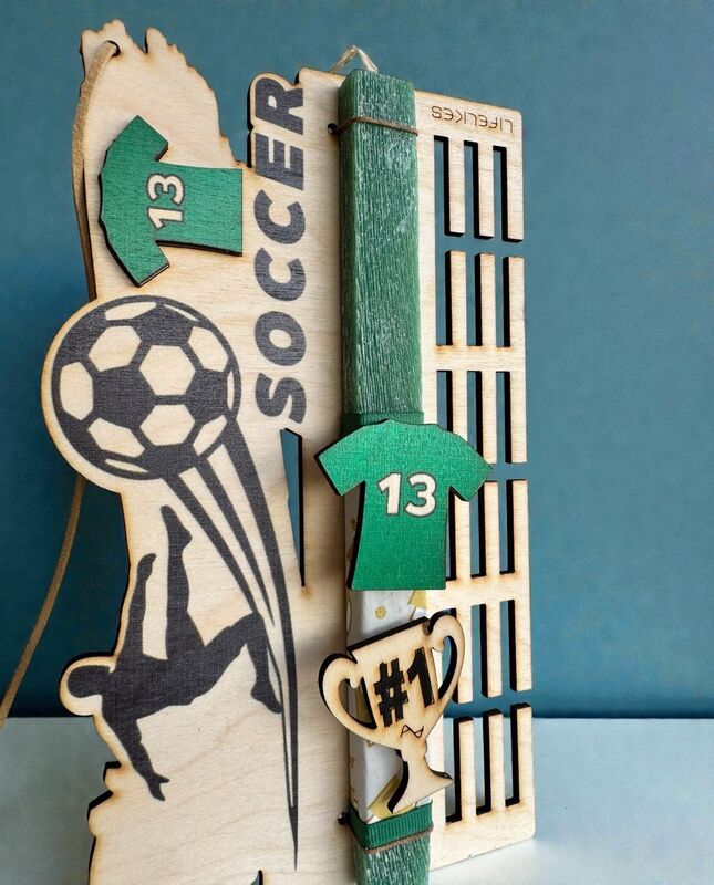 Λαμπάδα Lifelikes Soccer Πράσινο (04.21.00.102.7250) φωτογραφία