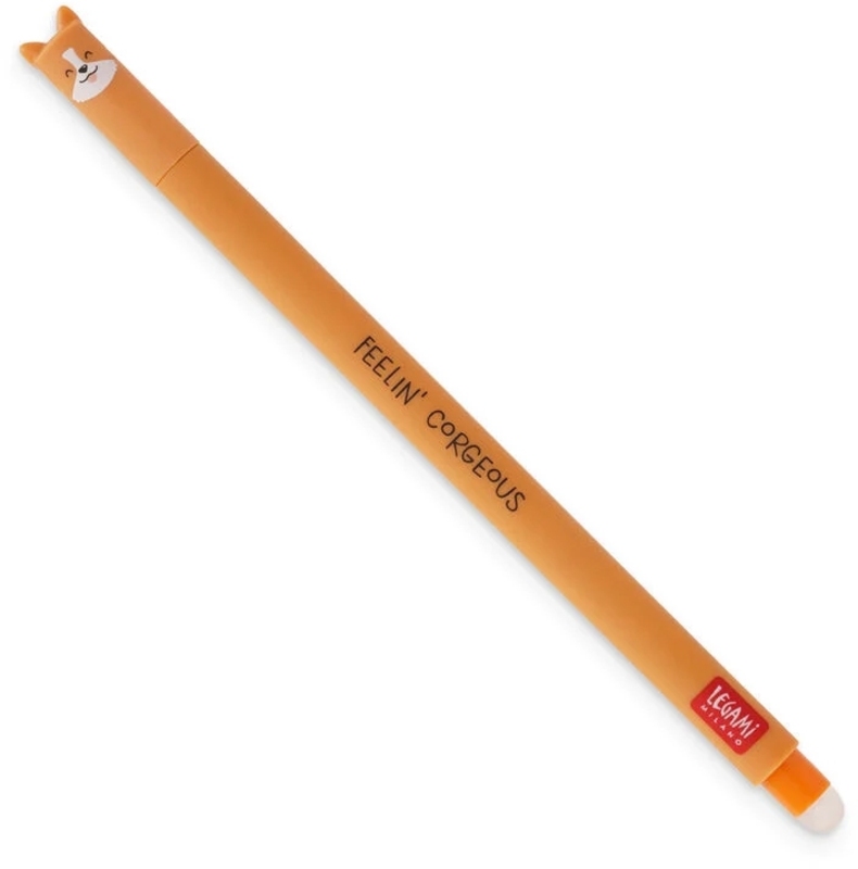Legami Erasable Pen-Corgi-Black Ink (EP0020)