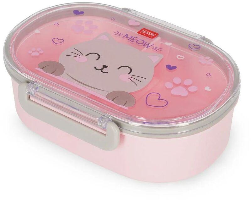 Legami Φαγητοδοχείο 500ml-Snack & Go-Kitty (KSNB0001)