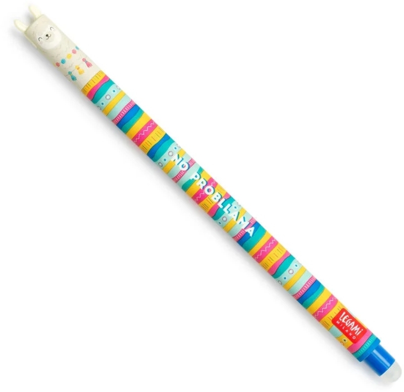 Legami Erasable Pen Llama-Blue (EP0010)