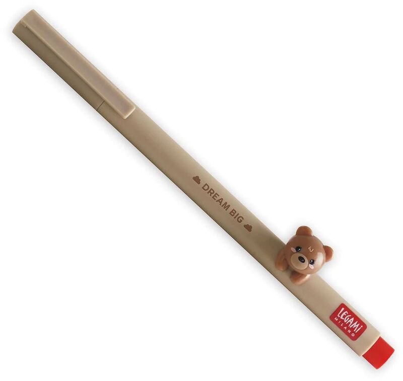 Legami Gel Pen-Lovely Friends-Teddy Bear (CPP0003)