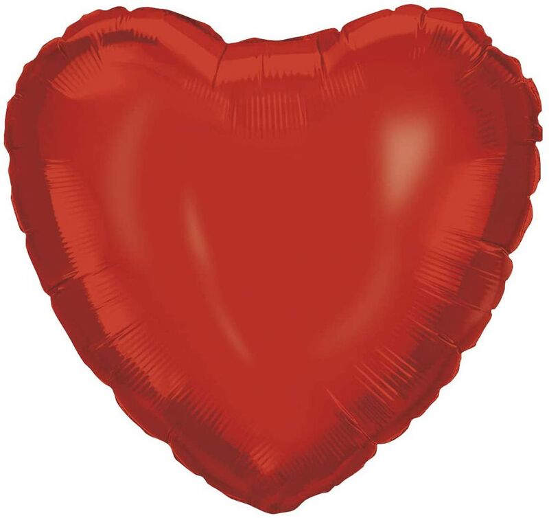 Μπαλόνι Foil Red Heart 46cm (92456)
