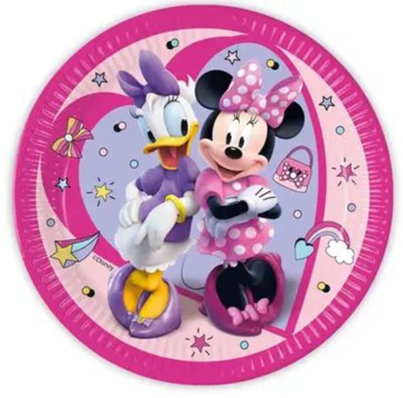 Πιάτα Μεγάλα Minnie Junior 23cm 8Τμχ (93830)