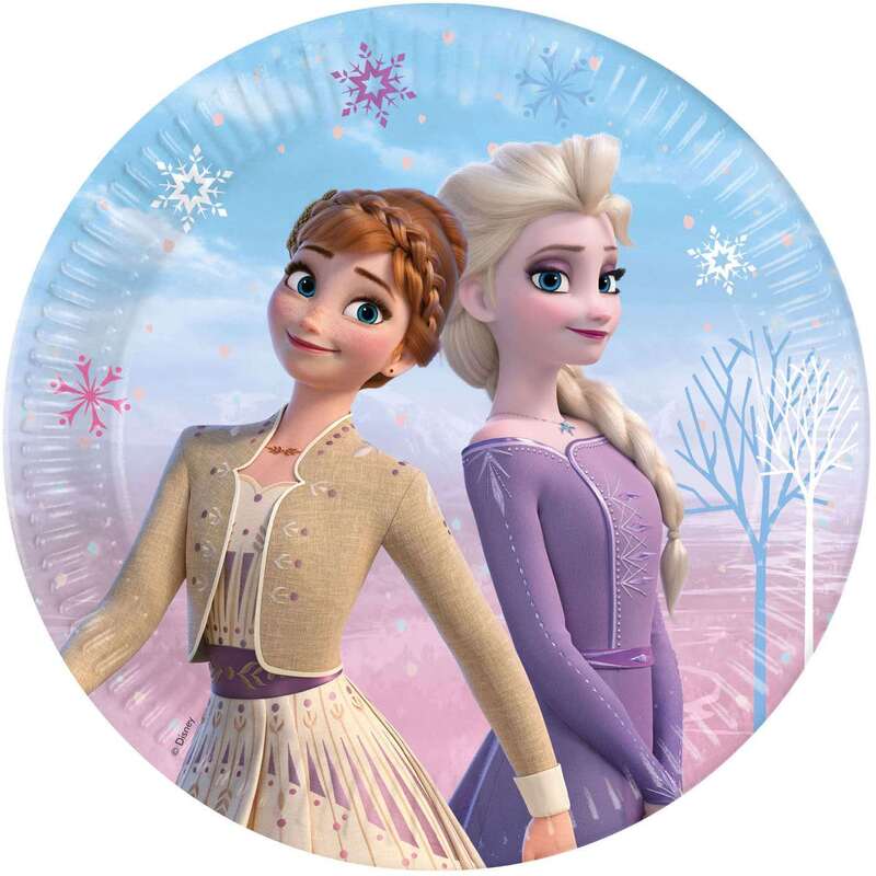 Πιάτα Μεγάλα Frozen II Wind Spirit 8Τμχ (93838)