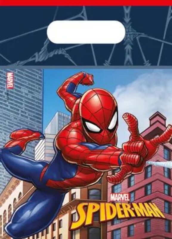 Τσάντες Δώρων Spiderman Crime Fighter 6Τμχ (094082)