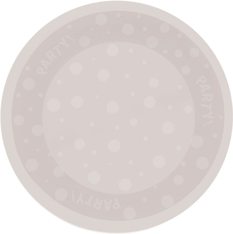 Πιάτο Πολλαπλών Χρήσεων Party-Λευκό 21cm (95929)