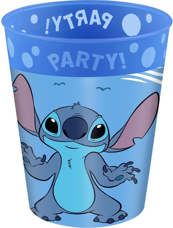 Ποτήρια Πολλαπλών Χρήσεων Stitch & Angel 250ml 4Τμχ (96923)
