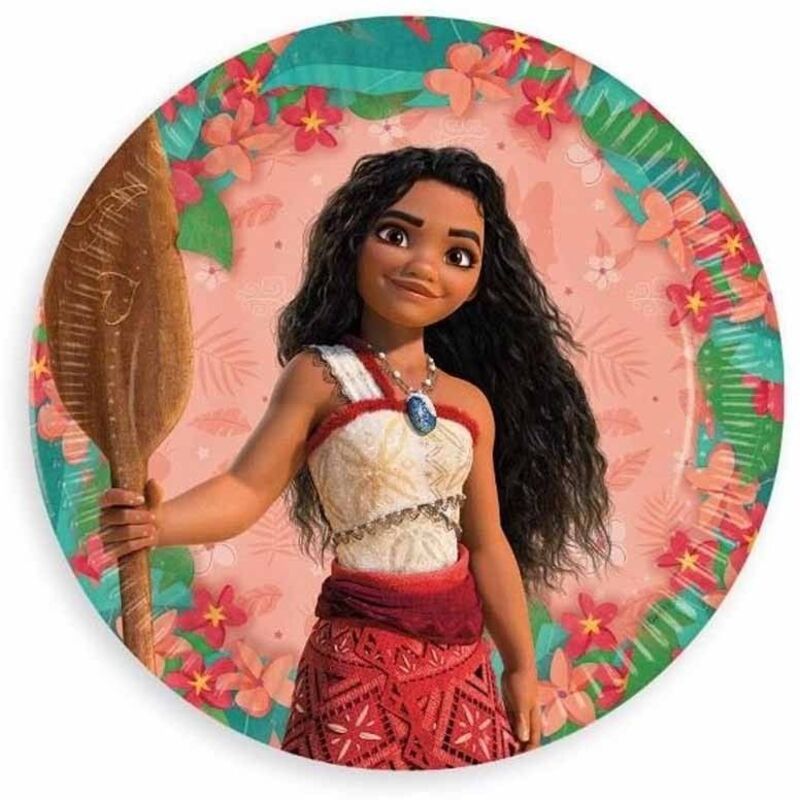 Πιάτα Μεγάλα Vaiana II 23cm 8Τμχ (97200)