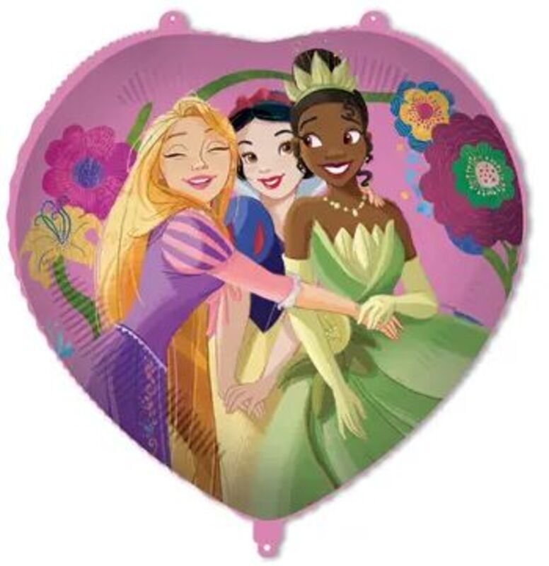 Foil Μπαλόνι Princess Καρδιά 46cm (94990)