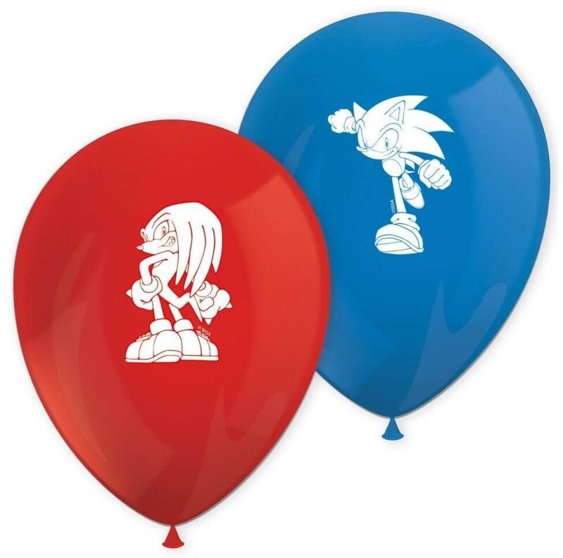Μπαλόνια Sonic 8Τμχ (95653)