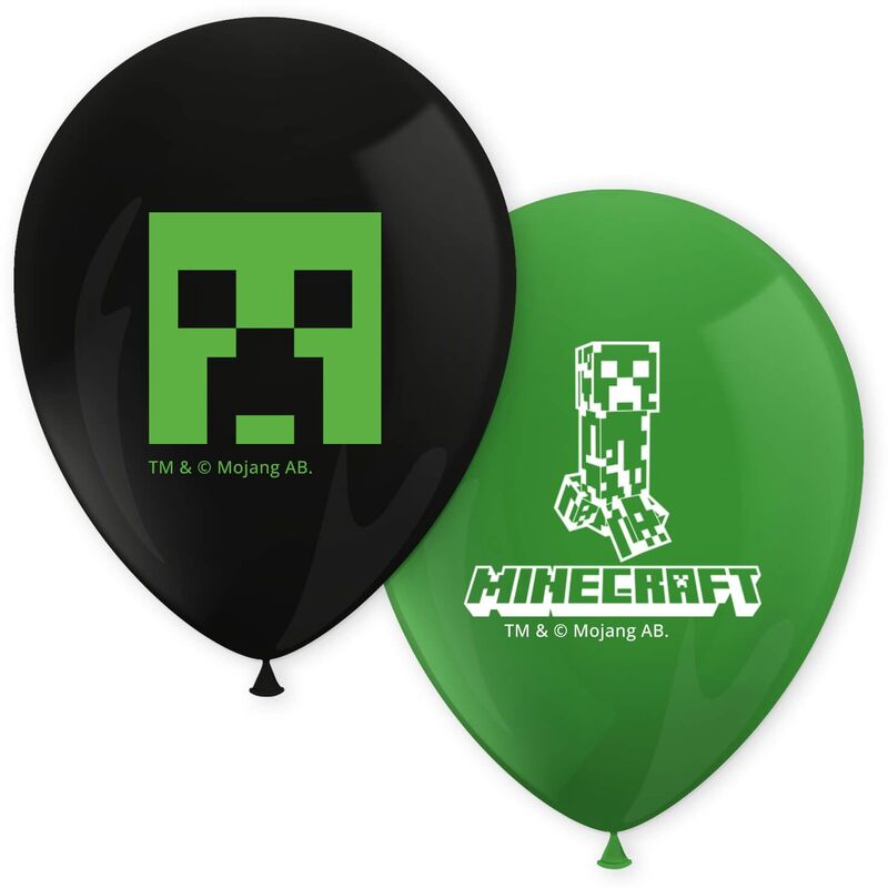 Μπαλόνια Minecraft 8Τμχ (95922)