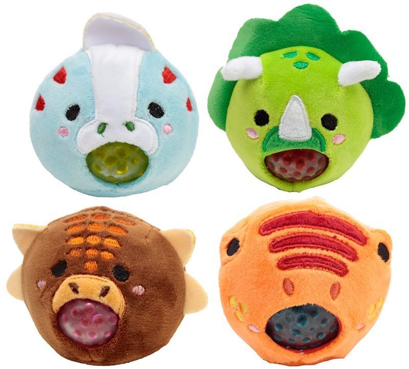 Puckator Λούτρινο Squeezy Dinosaur-4 Σχέδια (TY758)