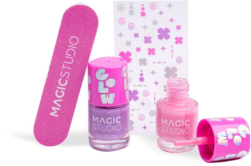 Magic Studio Glow Nails Art Σετ (AI-44265)