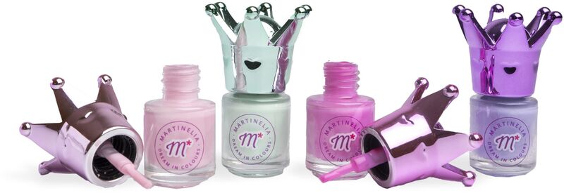 Martinelia Crown Nail Polish-4 Σχέδια (LL-56041)