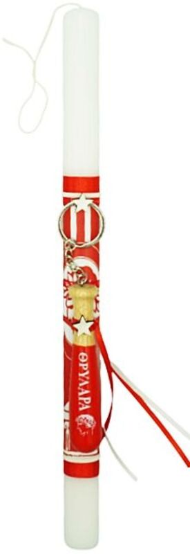 Λαμπάδα Μπρελόκ Ρόπαλο Κόκκινο (26-766)