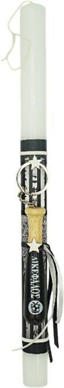 Λαμπάδα Μπρελόκ Ρόπαλο Μαύρο (26-769)