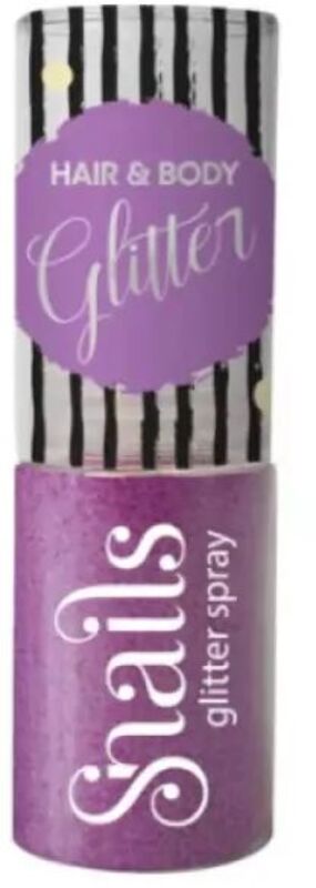Snails Hair & Body Glitter Purple 10gr (09BUFG33)