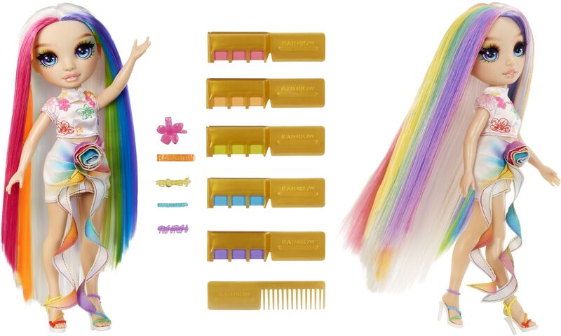 Rainbow High Χρωματιστά Μαλλιά Ουράνιο Τόξο-Amaya (526780EUC) - φωτογραφία 3