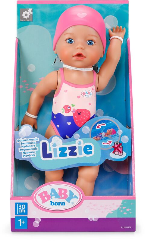 Baby Born Lizzie Κούκλα Κολυμβήτρια 30cm (839454) - φωτογραφία 2