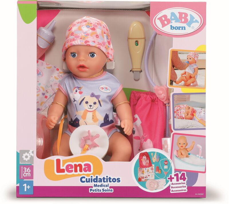 Baby Born Lena Κούκλα Γιατρός 36cm (840467) - φωτογραφία 2