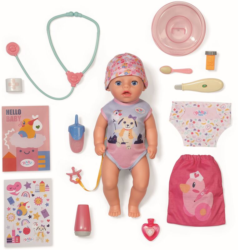 Baby Born Lena Κούκλα Γιατρός 36cm (840467) - φωτογραφία 3